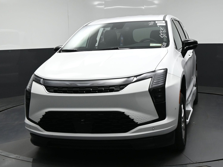 White Chrysler Pacifica with BraunAbility Side Entry Automatic In Floor conversion