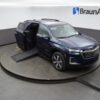 Blue Chevrolet Traverse with BraunAbility Side Entry Automatic In Floor conversion