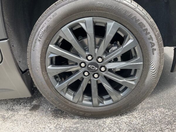 Black Chevrolet Traverse with BraunAbility Side Entry Automatic In Floor conversion