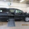 Black Chrysler Voyager with Driverge Side Entry Automatic Fold Out conversion