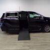Black Toyota Sienna with Vantage Mobility Side Entry Automatic In Floor conversion