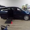 Blue Chrysler Pacifica with Driverge Side Entry Automatic Fold Out conversion