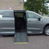 Grey Chrysler Pacifica with Driverge Side Entry Automatic Fold Out conversion