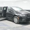 Black Chrysler Pacifica with BraunAbility Side Entry Automatic Fold Out conversion