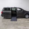 Grey Dodge Grand Caravan with Vantage Mobility Side Entry Automatic In Floor conversion