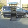 Grey Chrysler Voyager with BraunAbility Side Entry Automatic Fold Out conversion