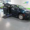 Blue Chrysler Pacifica with Vantage Mobility Side Entry Automatic In Floor conversion