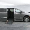 Grey Chrysler Pacifica with BraunAbility Side Entry Automatic Fold Out conversion