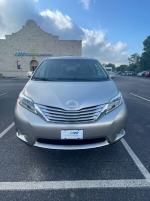 Brown Toyota Sienna with Vantage Mobility Side Entry Automatic In Floor conversion