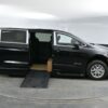 Black Chrysler Pacifica with BraunAbility Side Entry Automatic Fold Out conversion