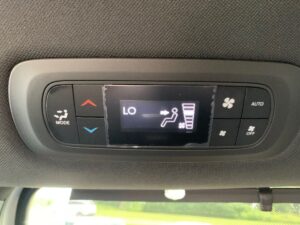 White Chrysler Voyager with Vantage Mobility Side Entry Automatic In Floor conversion