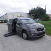 Grey Chrysler Pacifica with BraunAbility Side Entry Automatic Fold Out conversion