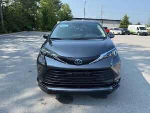 Grey Toyota Sienna with BraunAbility Side Entry Automatic Fold Out conversion