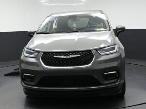 Grey Chrysler Pacifica with BraunAbility Side Entry Automatic Fold Out conversion