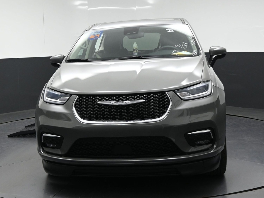 Grey Chrysler Pacifica with BraunAbility Side Entry Automatic Fold Out conversion