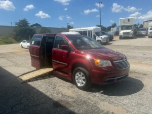 Chrysler Town and Country with BraunAbility Side Entry Automatic Fold Out conversion