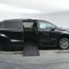 Black Toyota Sienna with BraunAbility Side Entry Automatic In Floor conversion