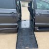 Grey Chrysler Voyager with BraunAbility Side Entry Automatic Fold Out conversion