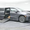 Grey Honda Odyssey with BraunAbility Side Entry Automatic In Floor conversion