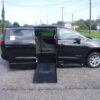 Black Chrysler Voyager with BraunAbility Side Entry Automatic Fold Out conversion