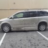 Gold Chrysler Town and Country with BraunAbility Side Entry Automatic In Floor conversion