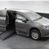 Grey Chrysler Pacifica with BraunAbility Side Entry Automatic Fold Out conversion