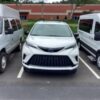 White Toyota Sienna with Vantage Mobility Side Entry Automatic In Floor conversion