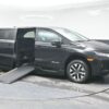 Black Honda Odyssey with BraunAbility Side Entry Automatic In Floor conversion