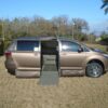 Brown Toyota Sienna with Vantage Mobility Side Entry Automatic In Floor conversion