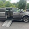 Grey Dodge Grand Caravan with BraunAbility Side Entry Automatic Fold Out conversion
