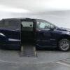 Blue Toyota Sienna with BraunAbility Side Entry Automatic Fold Out conversion