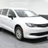 White Chrysler Voyager with BraunAbility Rear Entry Manual Fold Out conversion