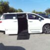 White Honda Odyssey with Vantage Mobility Side Entry Automatic In Floor conversion