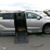 Silver Toyota Sienna with BraunAbility Side Entry Automatic Fold Out conversion