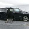 Black Toyota Sienna with BraunAbility Side Entry Automatic Fold Out conversion