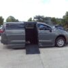 Grey Chrysler Pacifica with BraunAbility Side Entry Automatic Fold Out conversion