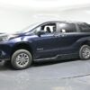Blue Toyota Sienna with BraunAbility Side Entry Automatic In Floor conversion