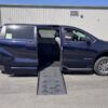 Blue Toyota Sienna with BraunAbility Side Entry Automatic Fold Out conversion