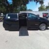 Black Toyota Sienna with BraunAbility Side Entry Automatic Fold Out conversion