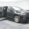 Black Chrysler Pacifica with BraunAbility Side Entry Automatic Fold Out conversion