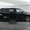 Black Toyota Sienna with BraunAbility Side Entry Automatic In Floor conversion