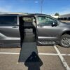 Grey Toyota Sienna with BraunAbility Side Entry Automatic Fold Out conversion