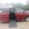 Red Toyota Sienna with Vantage Mobility Side Entry Automatic In Floor conversion