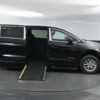 Black Chrysler Pacifica with BraunAbility Side Entry Automatic In Floor conversion