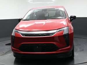 Red Chrysler Pacifica with BraunAbility Side Entry Automatic Fold Out conversion
