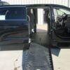 Black Chrysler Voyager with BraunAbility Side Entry Automatic Fold Out conversion