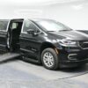 Black Chrysler Pacifica with BraunAbility Side Entry Automatic Fold Out conversion