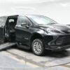Black Toyota Sienna with BraunAbility Side Entry Automatic Fold Out conversion