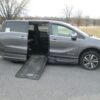 Grey Honda Odyssey with BraunAbility Side Entry Automatic In Floor conversion