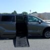Grey Toyota Sienna with BraunAbility Side Entry Automatic Fold Out conversion